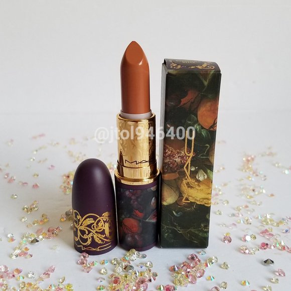 Mac Burnished Beige Lipstick